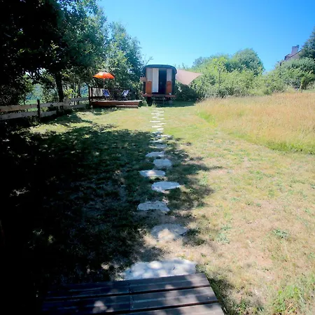 La Roulotte Du Coustal, Cajarc, Lot Luksustelt *