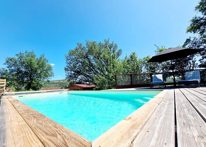 La Roulotte Du Coustal, Cajarc, Lot Luxury tent