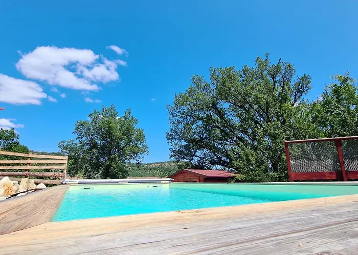 Luxury tent La Roulotte Du Coustal, Cajarc, Lot Cajarc