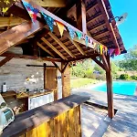 Luksusowy namiot La Roulotte Du Coustal, Cajarc, Lot *